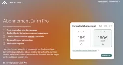 Abonnements Cairn Pro