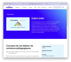 Capture d'écran Edflex - Février 2024